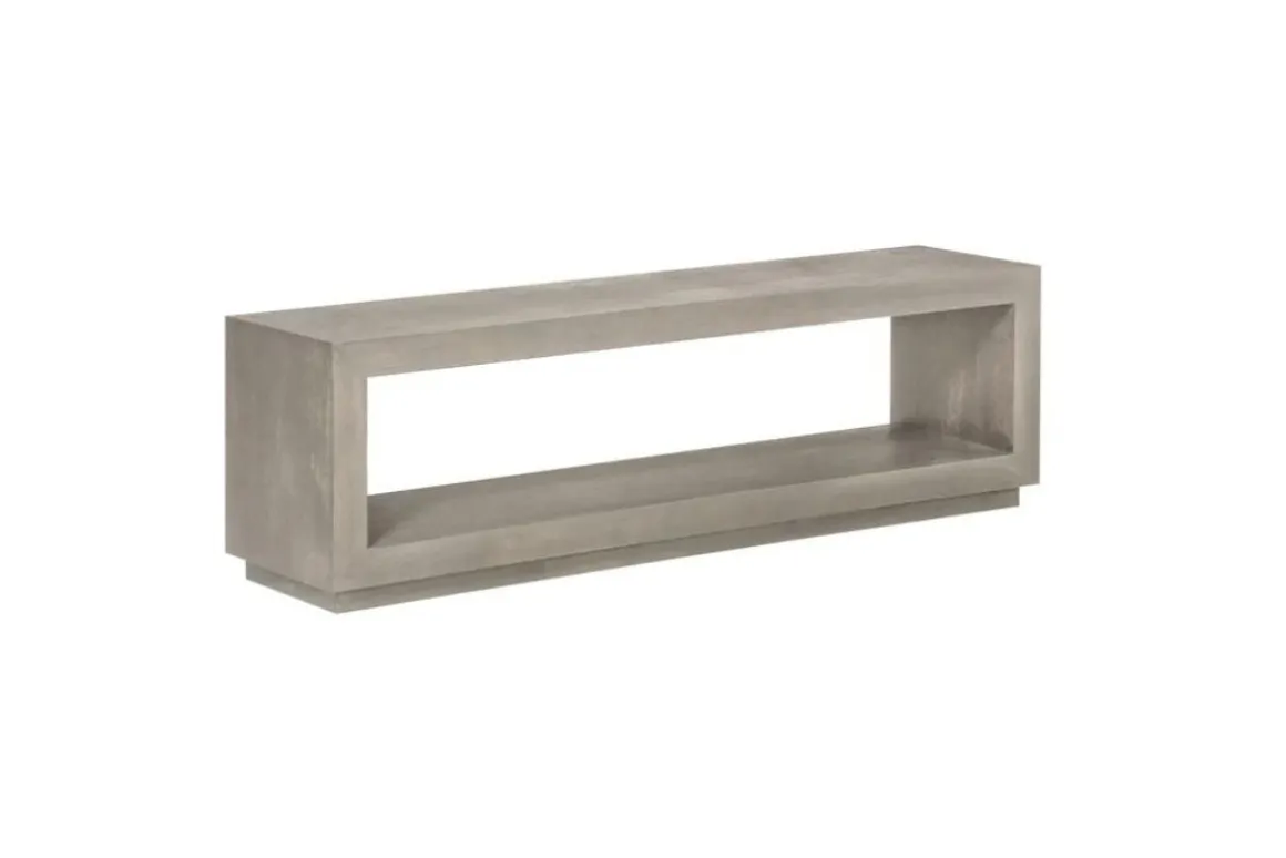 Oxford Dining Table & 4 Chairs & Bench In Basalt Gray