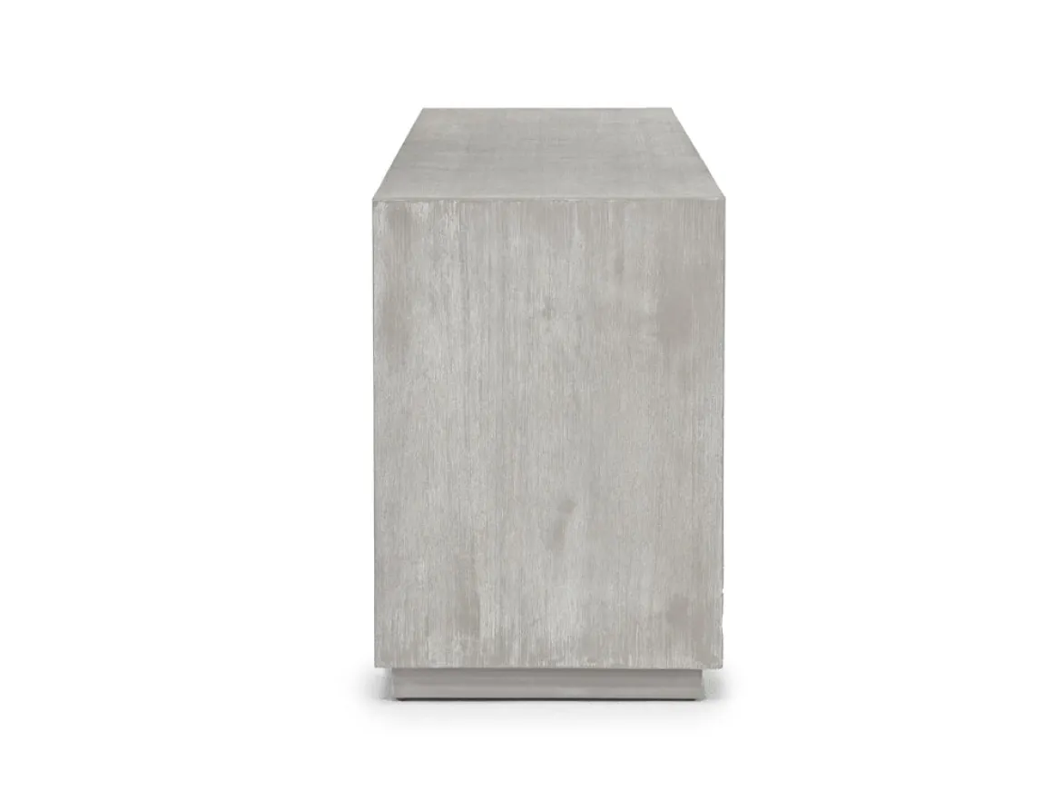 Oxford Media Console In Mineral, 74 Inch