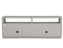 Oxford Media Console In Mineral, 74 Inch