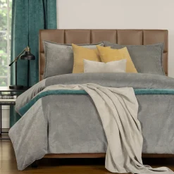 Padma Duvet In Harbor Gray, Queen
