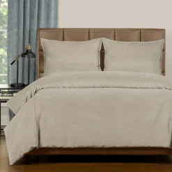 Padma Pillowcases In Harbor Gray, Set Of 2, Queen