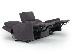 Palencia 3 Power Sofa & Loveseat In Trento Charcoal