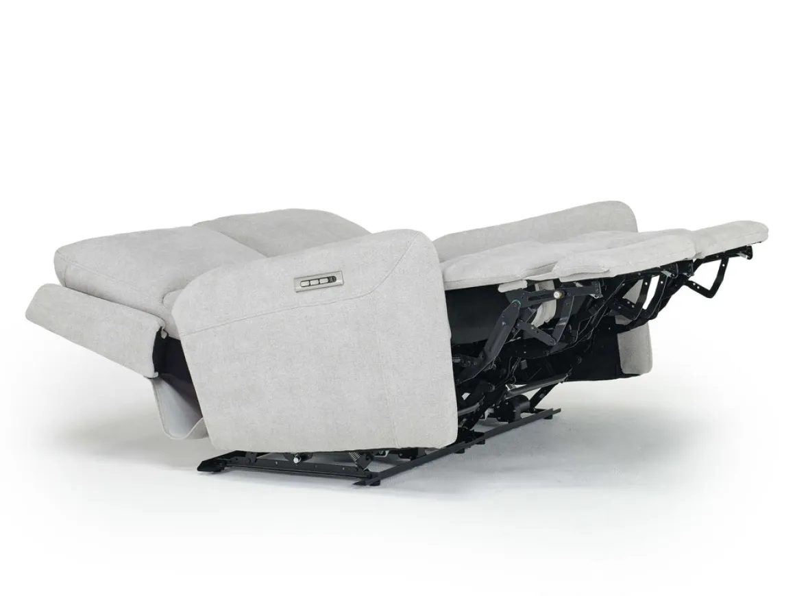Palencia 3 Power Sofa & Loveseat In Trento Charcoal
