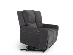 Palencia 3 Power Sofa & Loveseat In Trento Charcoal