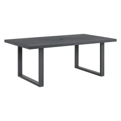 Playa Outdoor Dining Table & 4 Chairs In Dark Gray