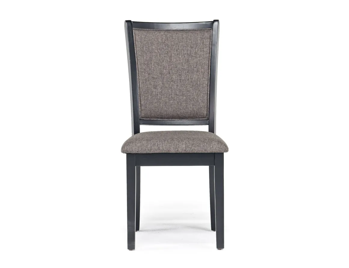 Potomac Dining Table & 4 Chairs In Brown/Black