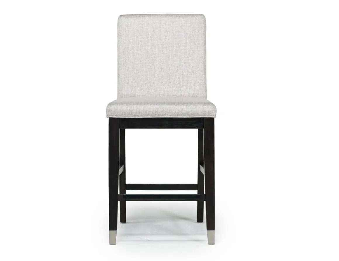 Proximity Counter Height Dining Table & 6 Stools In Gray Oak