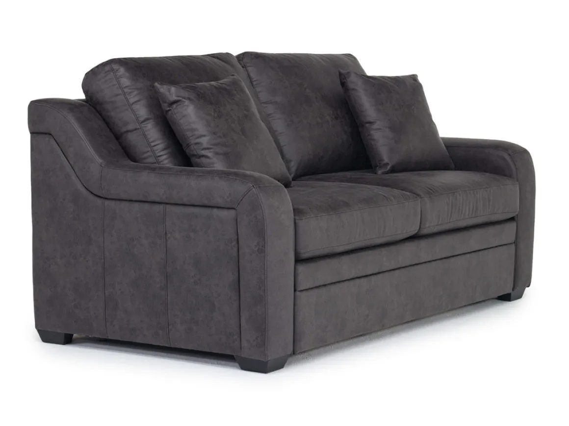 Regalla Full Sleeper Sofa W/ Mattress In Gray