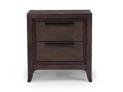 Riley Bookcase Bed, Dresser, Mirror & Nightstand In Carbonite, Ca King