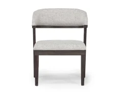Riley Round Dining Table & 5 Chairs In Carbonite