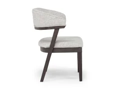Riley Round Dining Table & 4 Chairs In Carbonite