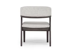 Riley Round Dining Table & 4 Chairs In Carbonite