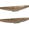 Riverrun Tray In Gold, Set Of 2