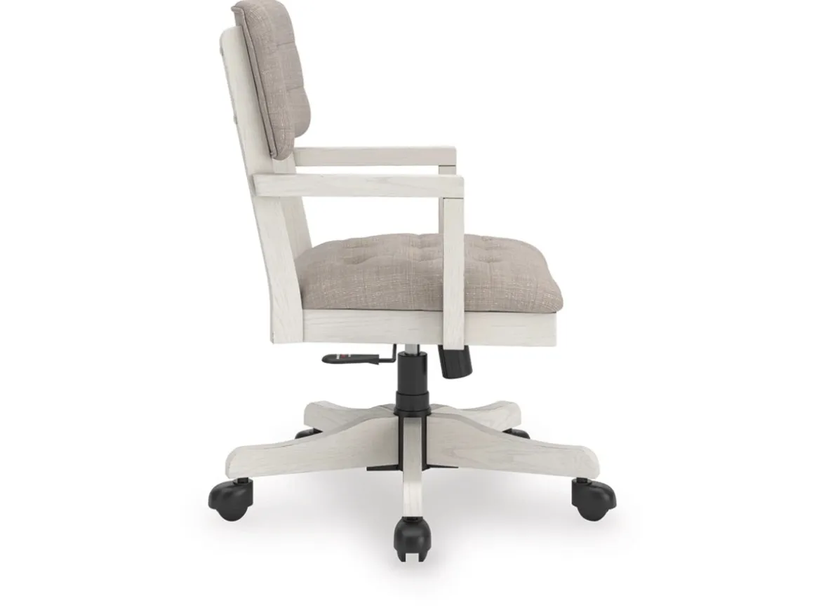 Robbinsdale Desk Chair In Antique White