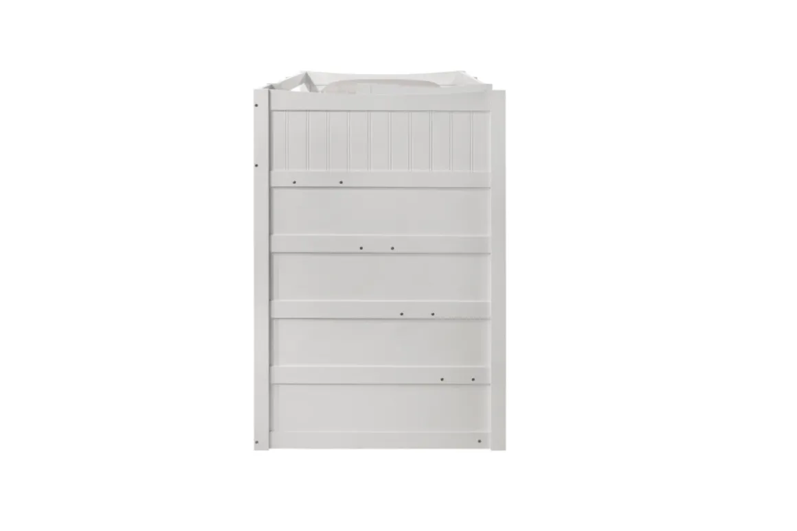 Sami Bunk Bed W/ Storage Steps In Espresso, Twin/Twin, Right Facing