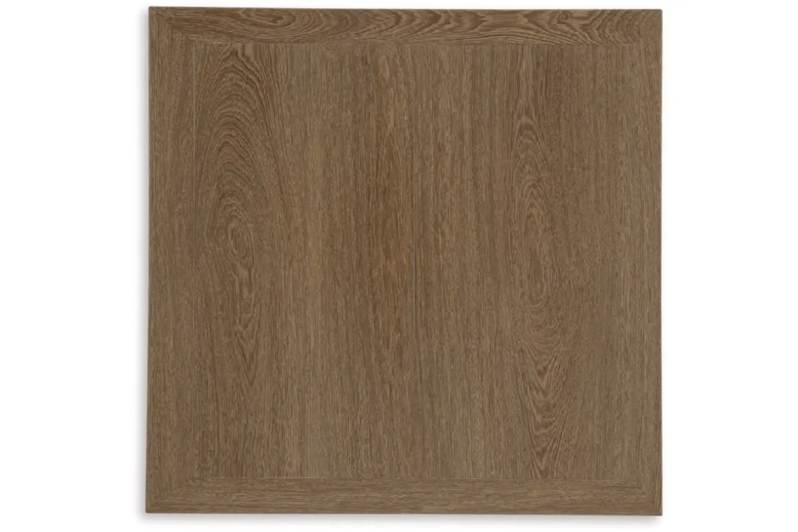 Serene Bay Outdoor Dining Table In Dark Brown