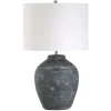 Shadowave Table Lamp In Black