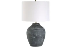 Shadowave Table Lamp In Black