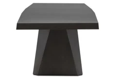 Shelby Dining Table & 4 Wood Back Chairs In Coffee Bean