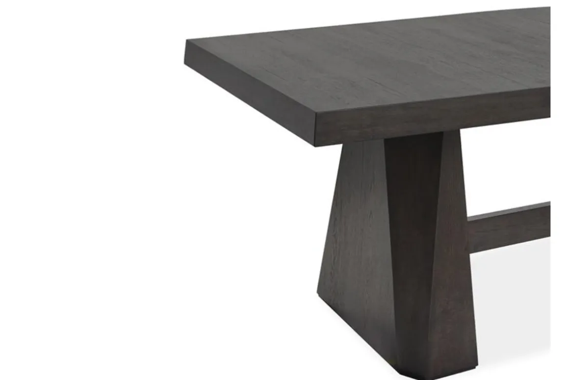 Shelby Dining Table In Coffee Bean