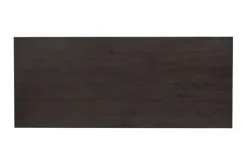 Shelby Trestle Dining Table, 4 Wood Back Chairs & Bench In Coffee Bean