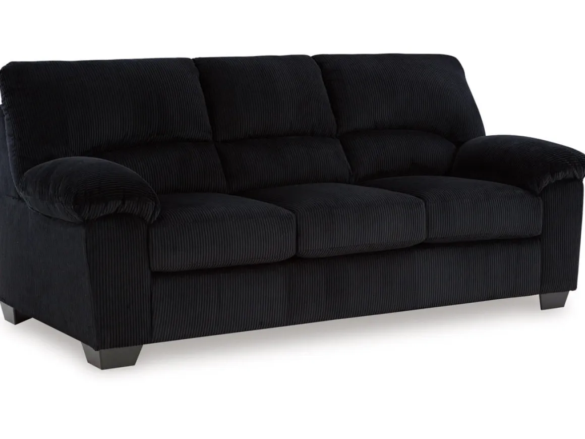 Simple Joy Sofa & Loveseat In Navy
