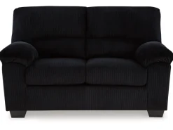 Simple Joy Sofa & Loveseat In Navy