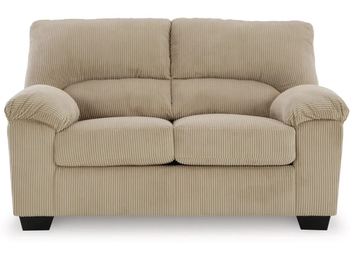 Simple Joy Sofa & Loveseat In Navy