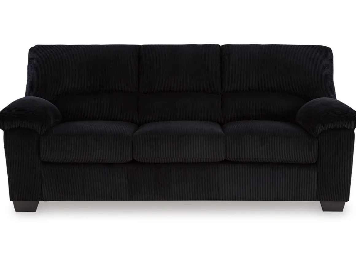 Simple Joy Sofa & Loveseat In Navy