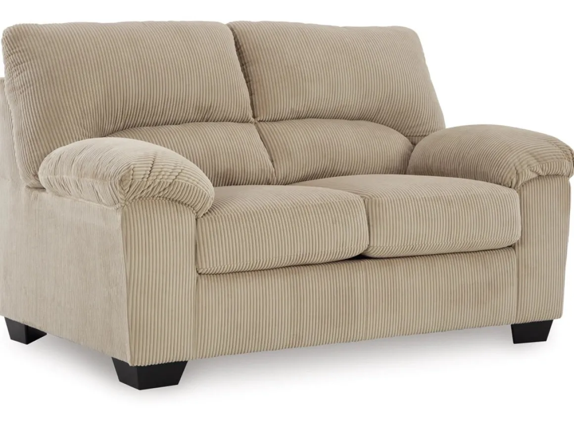 Simple Joy Sofa & Loveseat In Navy