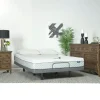 Sleepmor 10 Inch Copper Infused Medium Mattress & Adjustable Foundation, Twin