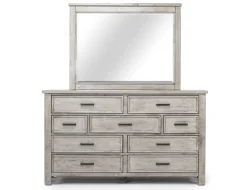 Sullivan Mirror In Drift Gray