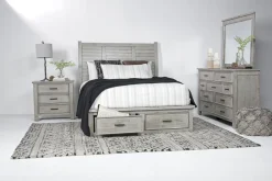 Sullivan Mirror In Drift Gray
