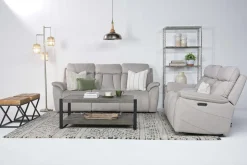 Tate 2 Power Sofa In Mink