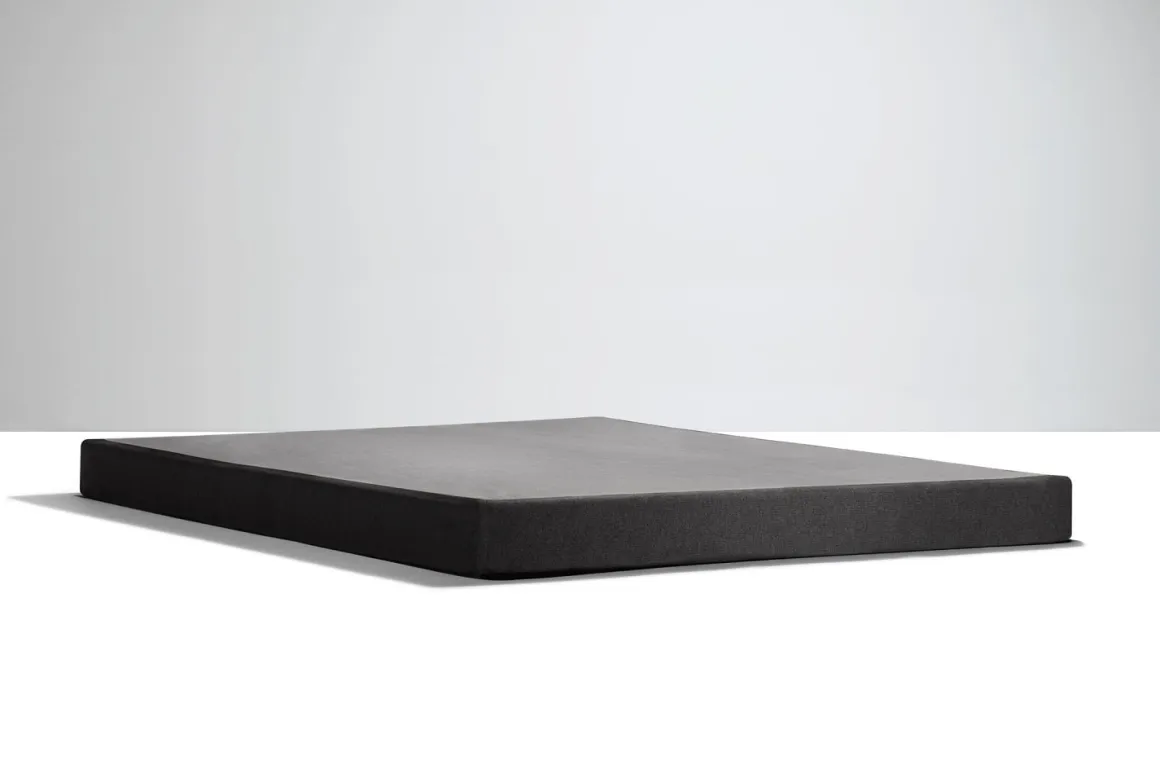 Tempur-Pedic Flat Black Low Profile Flat Foundation, Twin Xl