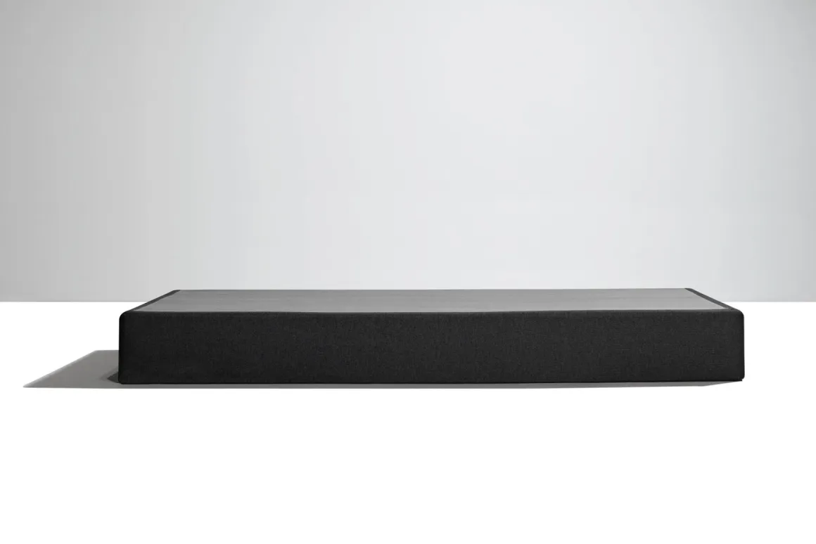 Tempur-Pedic Flat Black Low Profile Flat Foundation, Twin Xl