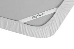 Tempur-Pedic Luxe Egyptian Sheets In Silver Mist, Twin