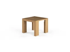 Transformer Extendable Dining Table, 4 Chairs & Bench In Scandinavian Oak