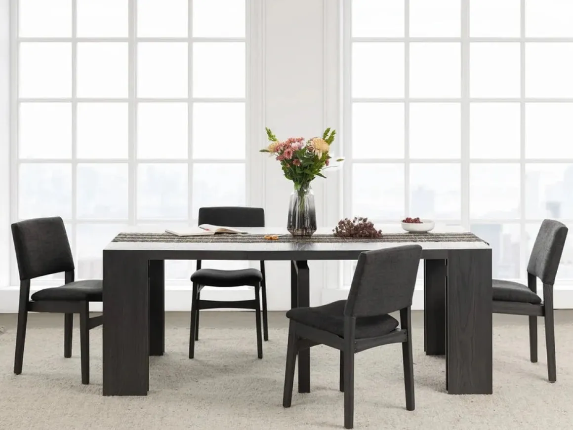 Transformer Extendable Dining Table In Scandinavian Oak