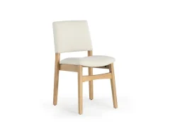 Transformer Round Extendable Dining Table & 4 Chairs In Scandinavian Oak