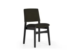 Transformer Stackable Side Chair In Scandinavian Oak & Creamy