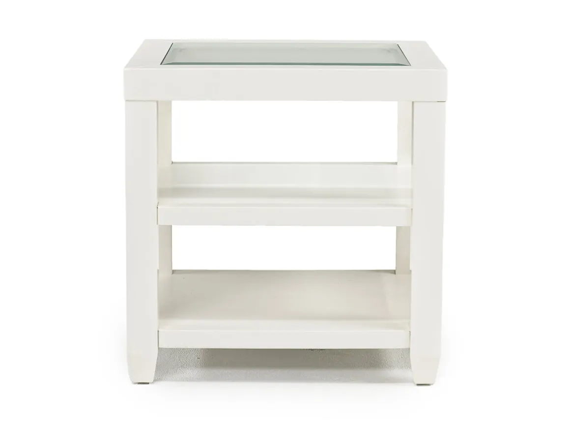 Urban End Table In White
