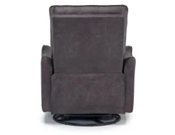 Vasco Recliner In Dallas Light Gray Leather