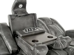 Vega Reclining Sofa In Black