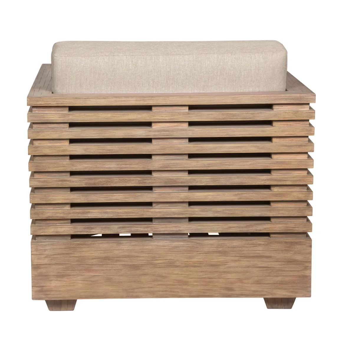 Vivid Outdoor Lounge Chair In Taupe
