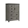 Wade Mans Chest In Gray