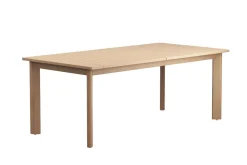 Wesley Outdoor Dining Table & 4 Chairs In White/Natural