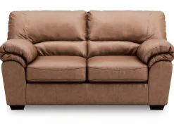Whitlock Sofa & Loveseat In Caramel