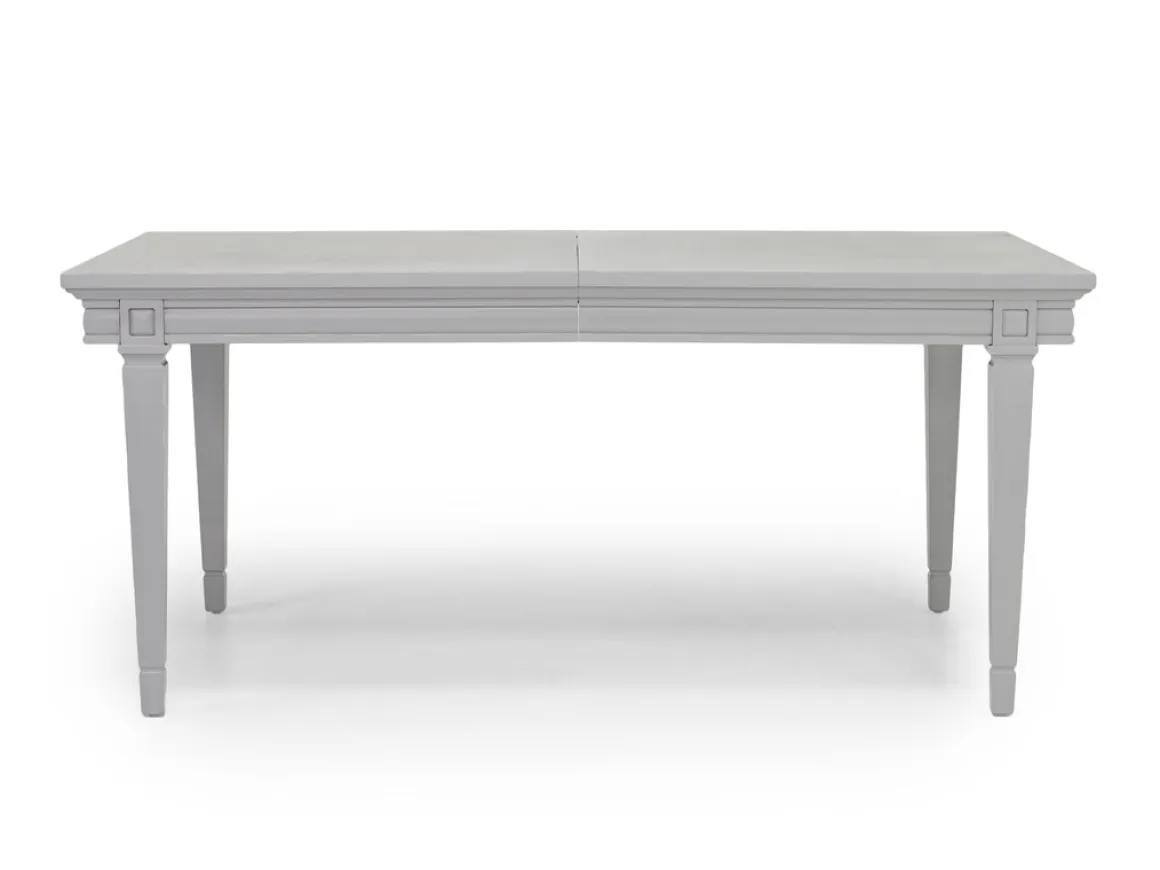Willowbrook Dining Table & 4 Chairs In Pebble, Slat
