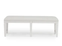 Willowbrook Dining Table, 4 Chairs & Bench In Pebble, Slat